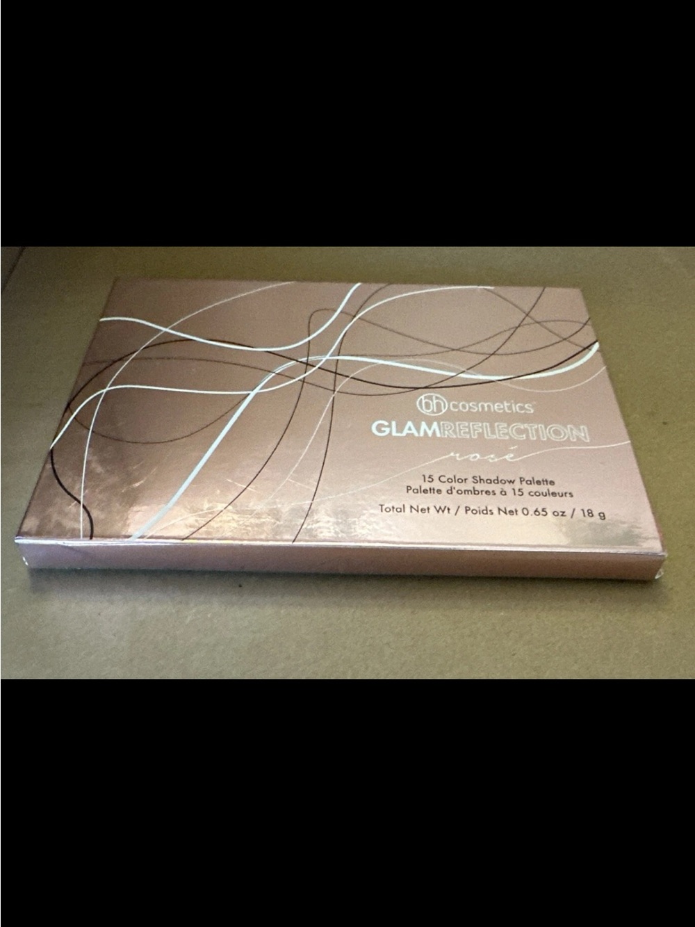 BH Cosmetics Rose Gold Glam Reflection 15-Color Eyeshadow Palette